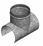 SADDLE TAKE OFF 90DEG 500MM