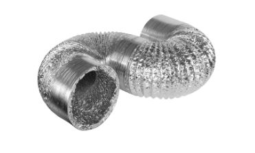 Uninsulated Flexible Duct 400mm Dia x 3m