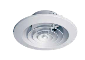 Round Downjet Diffuser 150mm