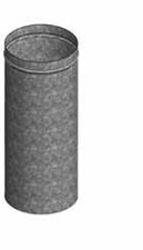 Galvanised Tube 250dia 600mm L