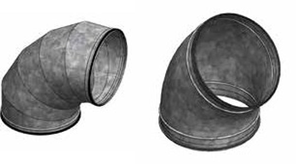 G/S Fixed Bend with Lip Seals 150mm x 45deg