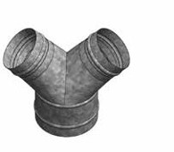 G/S Y Branch Reducing 350 to all