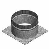 FLAT TAKE OFF 90DEG 550MM