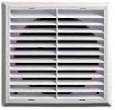 Fixed Louvre Grille 150mm dia