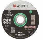 Cutting disc, bonded