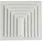 150SQ 3-way Louvre face grille