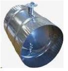 Manual inline Damper 550dia