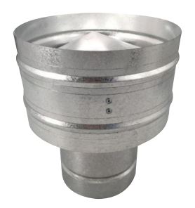 G/S Anti Down-Draft Cowl with Stainless Steel Bird mesh