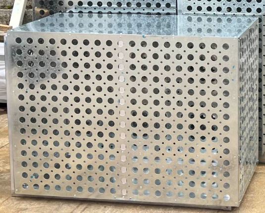 CDS Aluminum Cages OD 1100*800*545 Aluminum frame with Galv Sheet covers