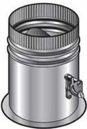 100mm Bell Mouthed Spigot Damper